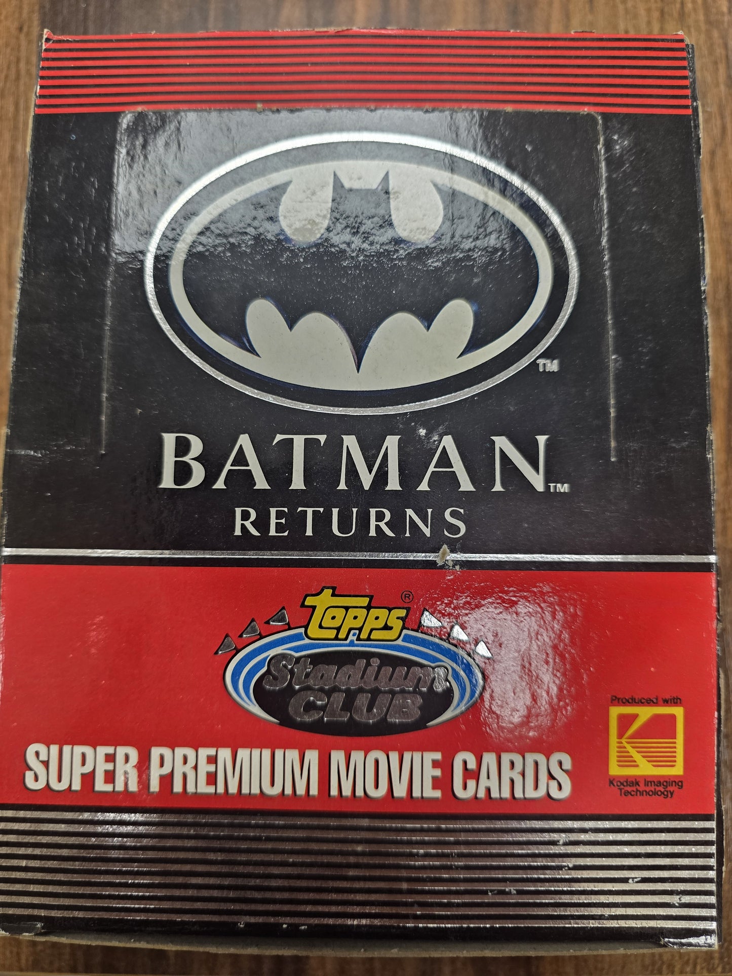 1991 Topps Stadium Club Batman Returns Unopened Box