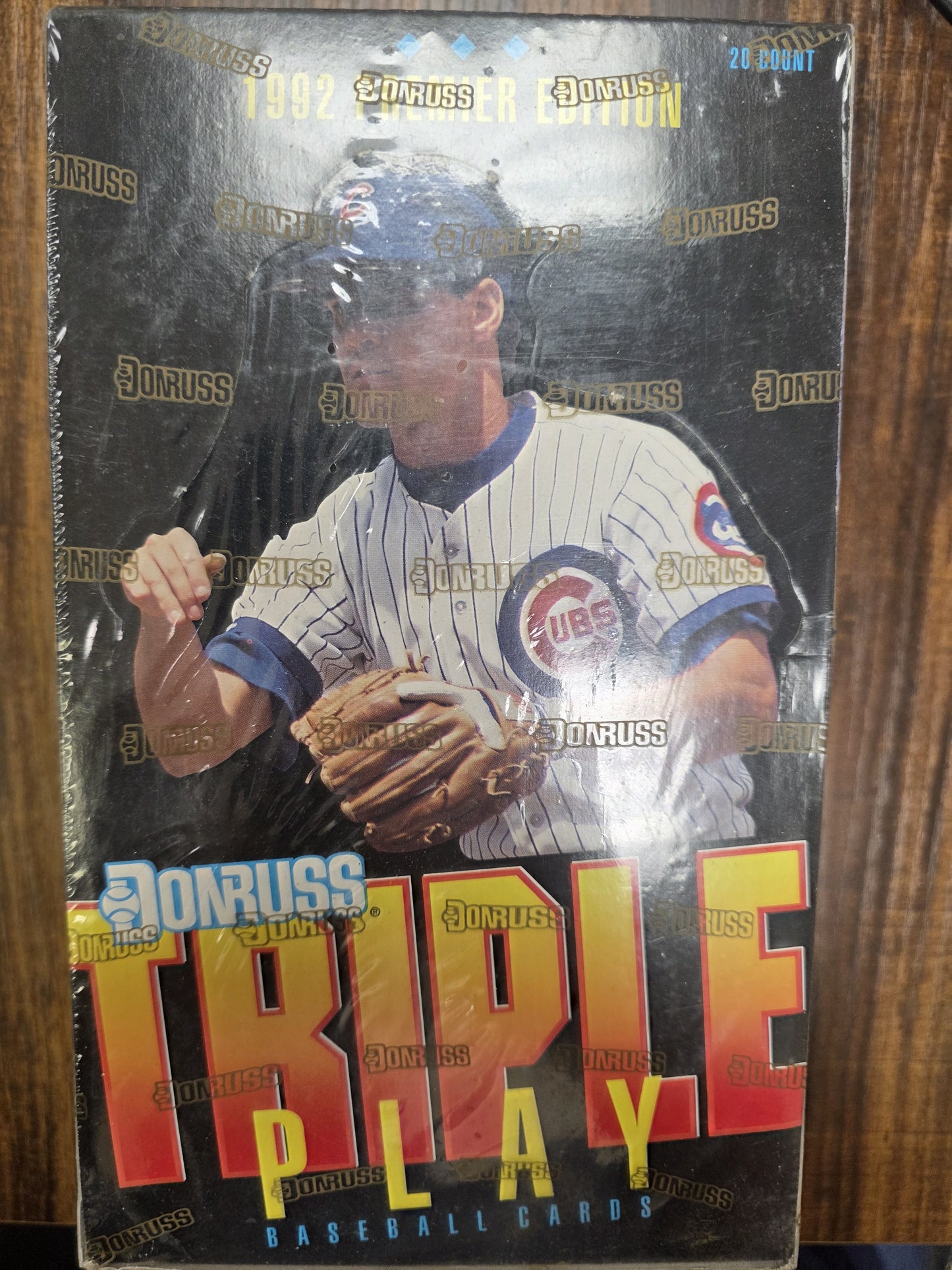 1992 Donruss Triple Play Baseball Jumbo Box