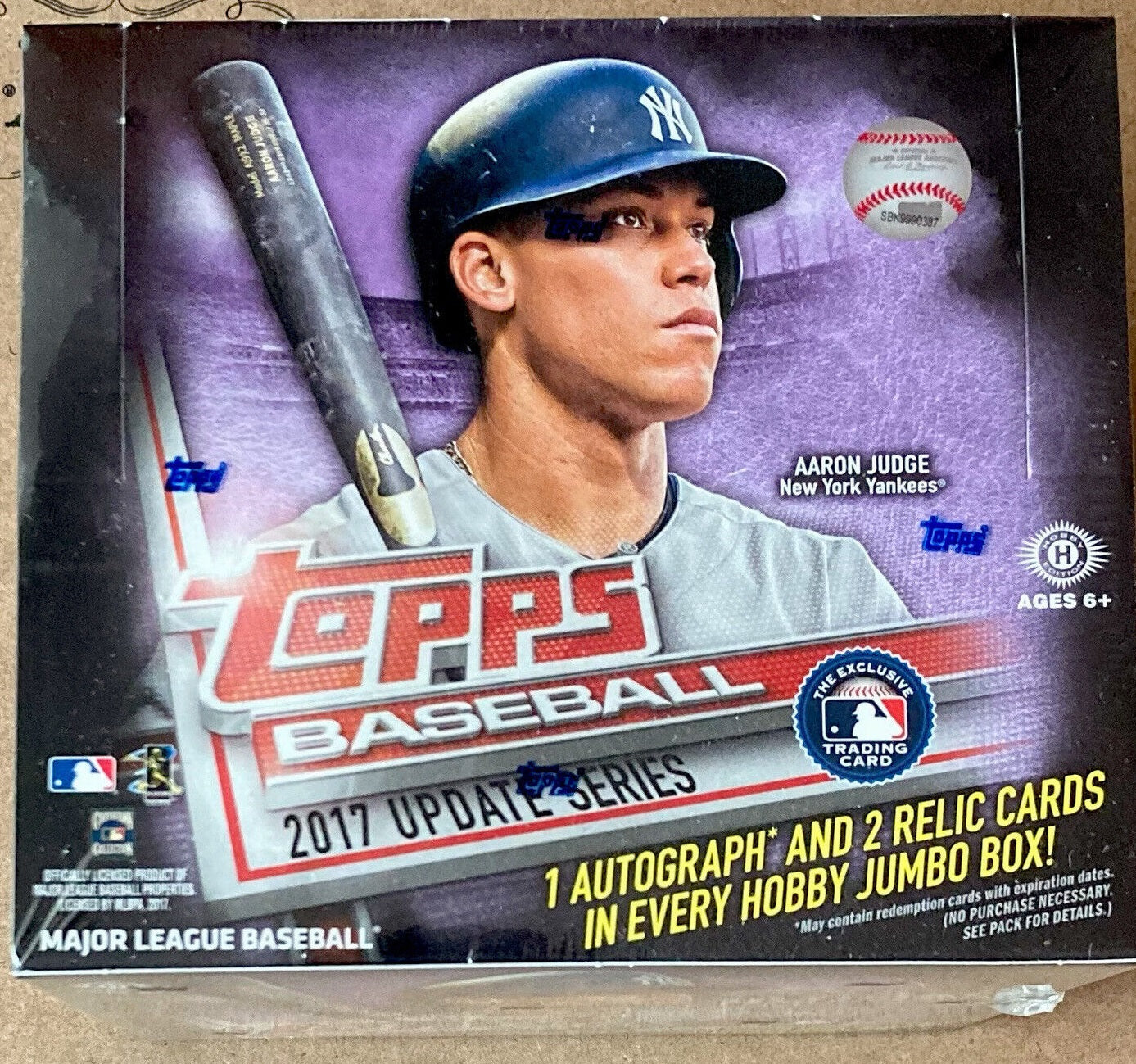 2017 Topps Update Baseball Jumbo Box