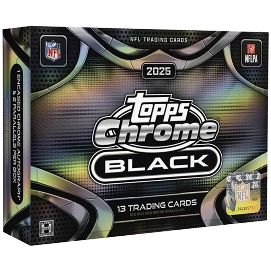2025 Topps Chrome Black Football