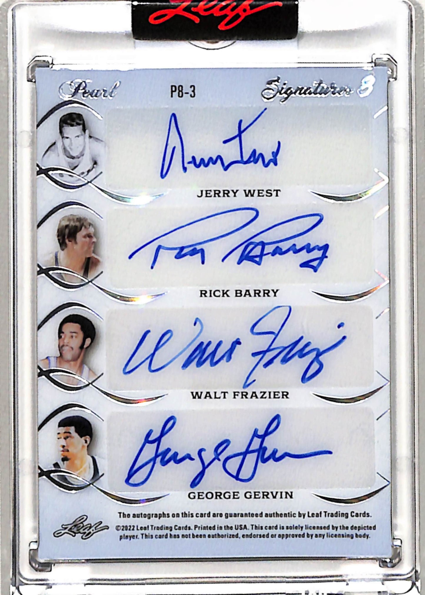2022 Leaf Pearl Signature 8 Auto Magic Wilkins West + 5 more