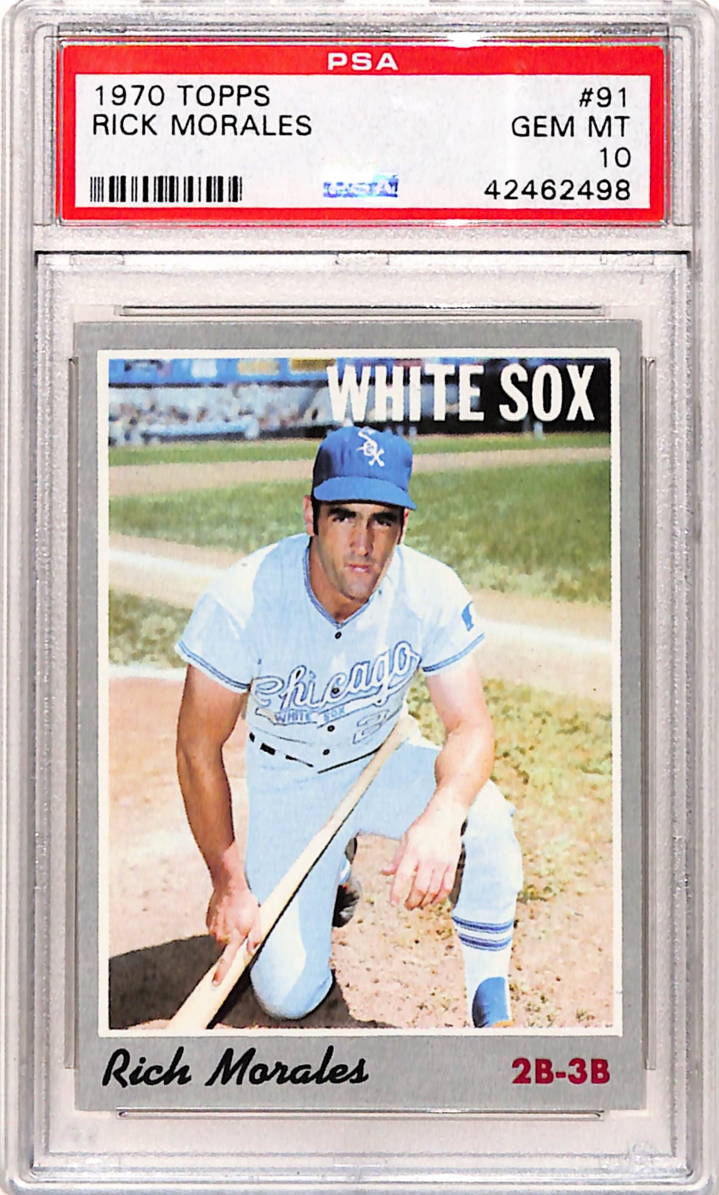 Rick Morales 1970 Topps #91 PSA 10 Gem Mint