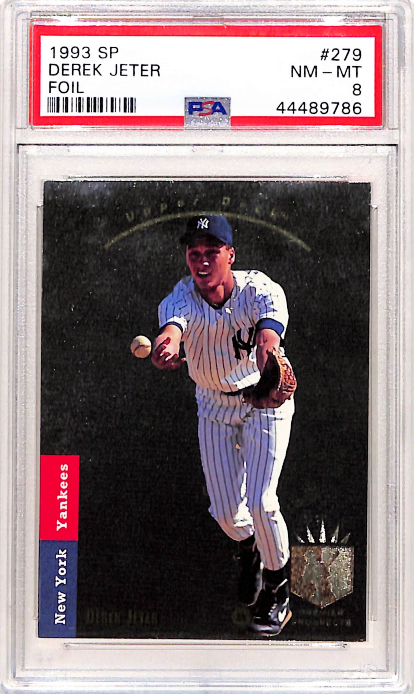 Derek Jeter 1993 Upper Deck SP Rookie #279 PSA 8 NM-MINT