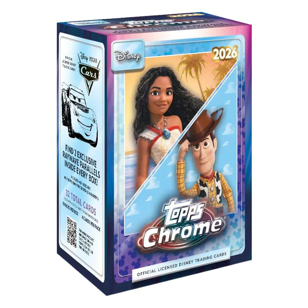 2026 Topps Chrome Disney Value Box