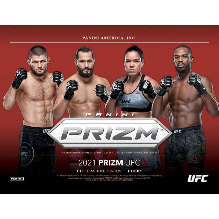 2021 Panini Prizm UFC Hobby Box - 12 Box Case