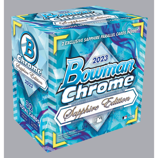 2023 Bowman Chrome Baseball Sapphire Edition Hobby Box