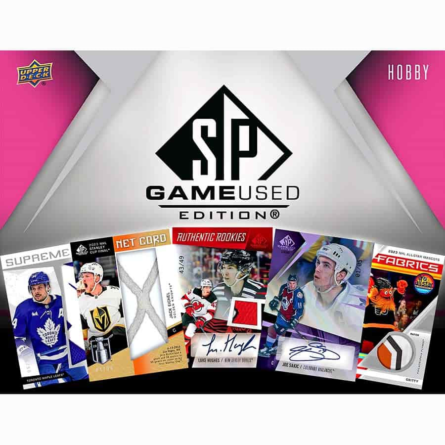 2023-24 Upper Deck SP Game Used Hockey Hobby Box