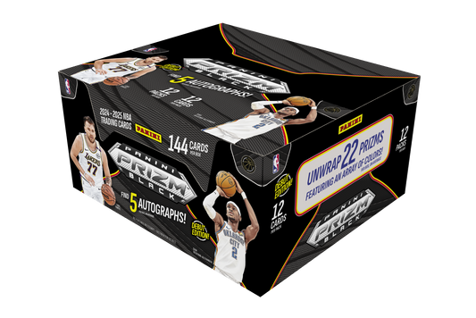 2024-25 Panini Prizm Black Basketball Hobby Box