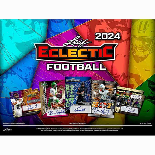2024 Leaf Eclectic Football Hobby Box