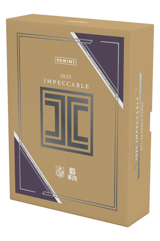 2025 Panini Impeccable Football Hobby Box - 3 Box Case