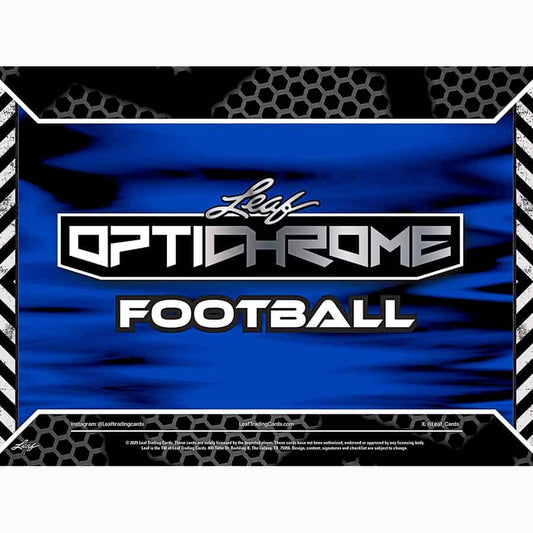 2025 Leaf Optichrome Football Hobby Box