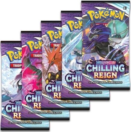 Pokemon Sword & Shield Chilling Reign Booster Pack