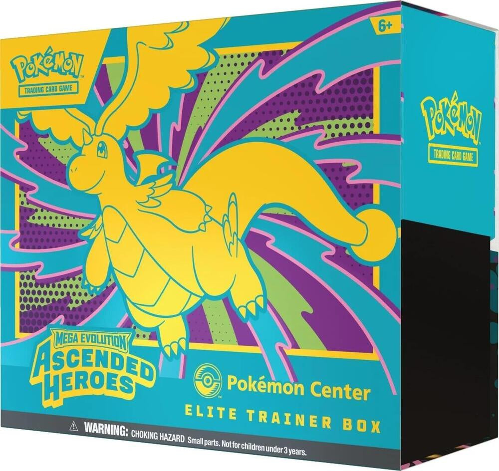 Pokemon ME Ascended Heroes Pokemon Center Elite Trainer Box