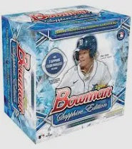 2024 Bowman Chrome Baseball Sapphire Box