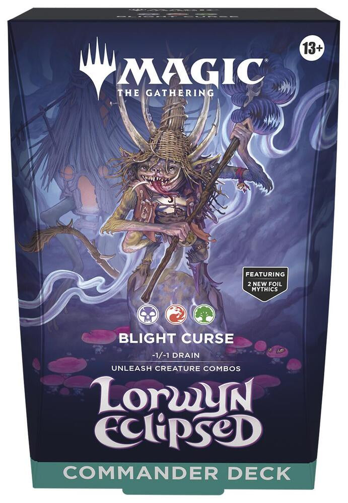 Magic The Gathering Lorwyn Eclipsed Commander Deck - Blight Curse