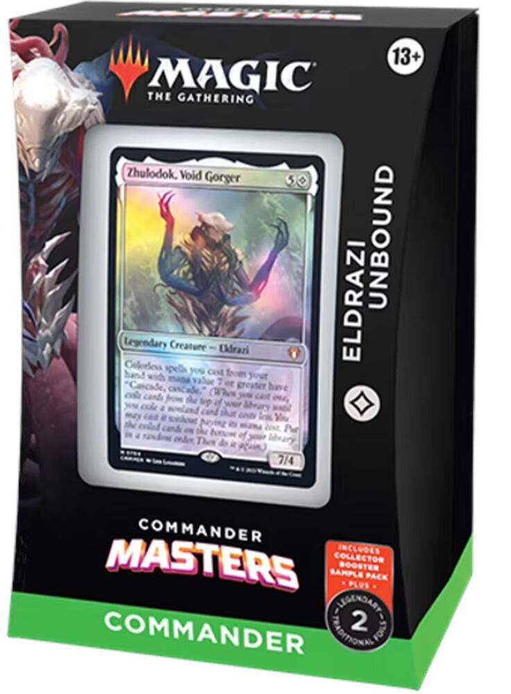 Magic The Gathering Commander Masters Eldrazi Unbound Commander Deck