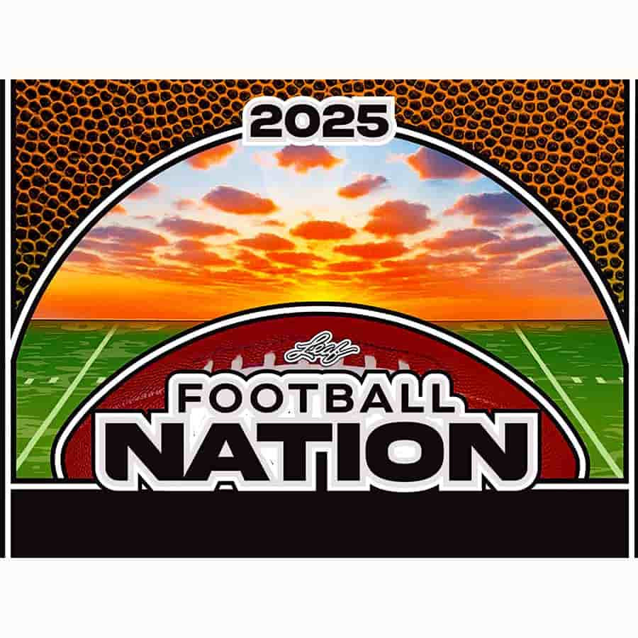2025 Leaf Football Nation Hobby Box