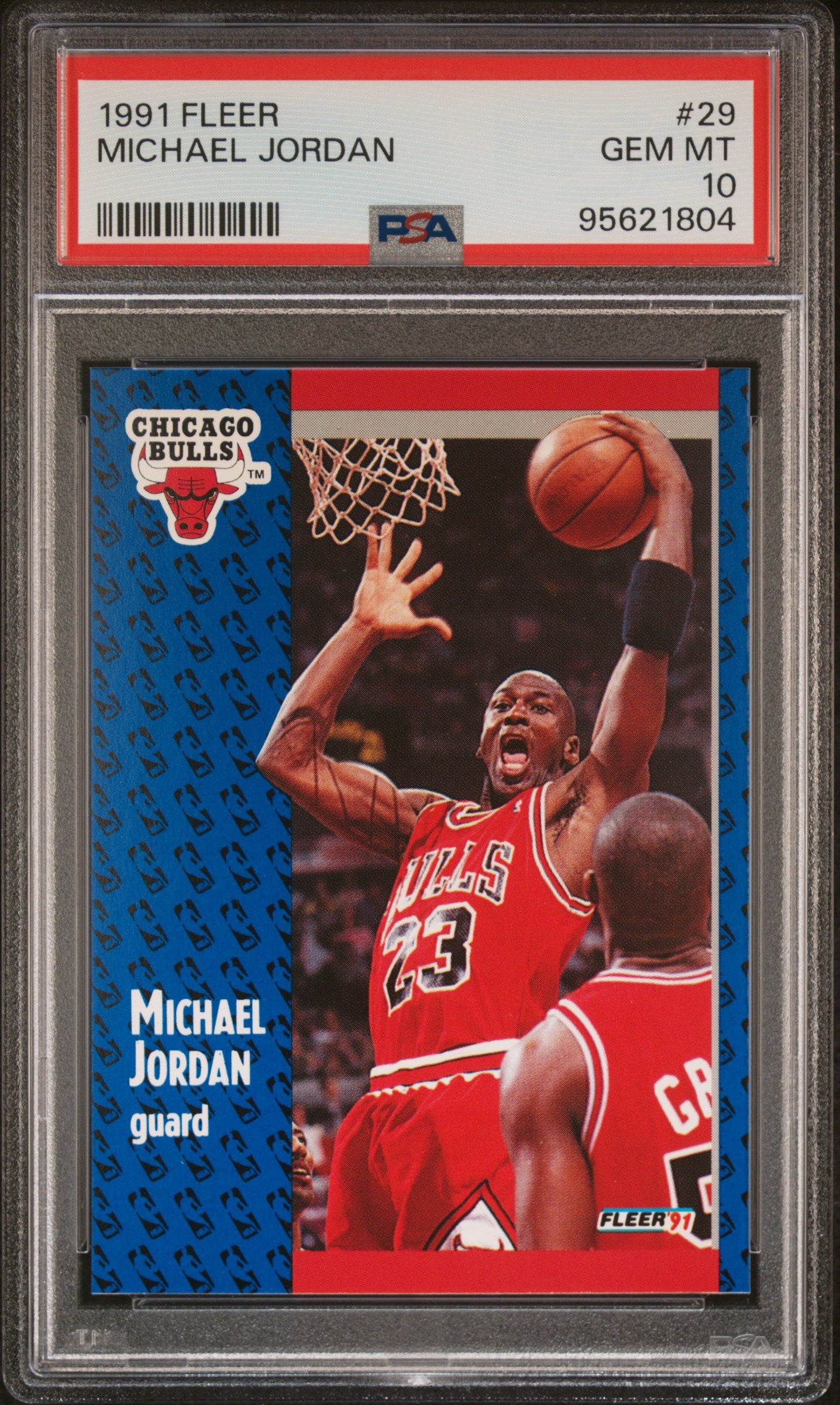 Michael Jordan 1991 Fleer #29 PSA 10 Gem Mint