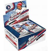 2025 Topps Chrome Update Series Baseball Hobby Jumbo Box