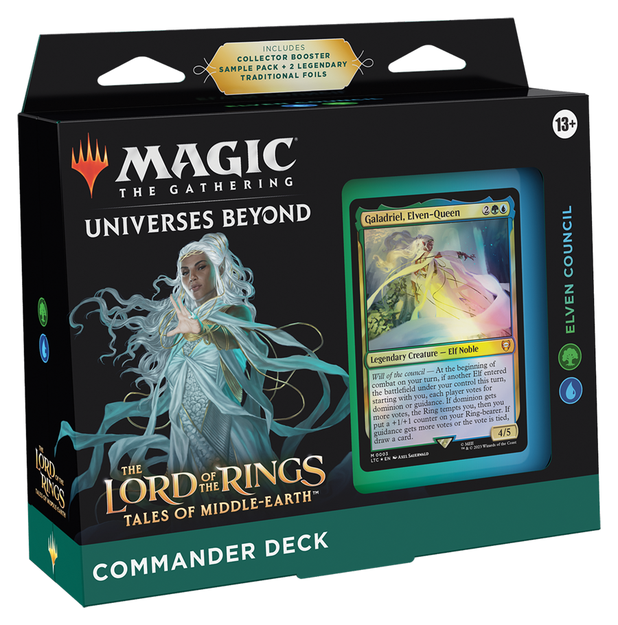 Magic The Gathering The Lord of the Rings Tales of Middle Earth Commander Deck - Elven Council