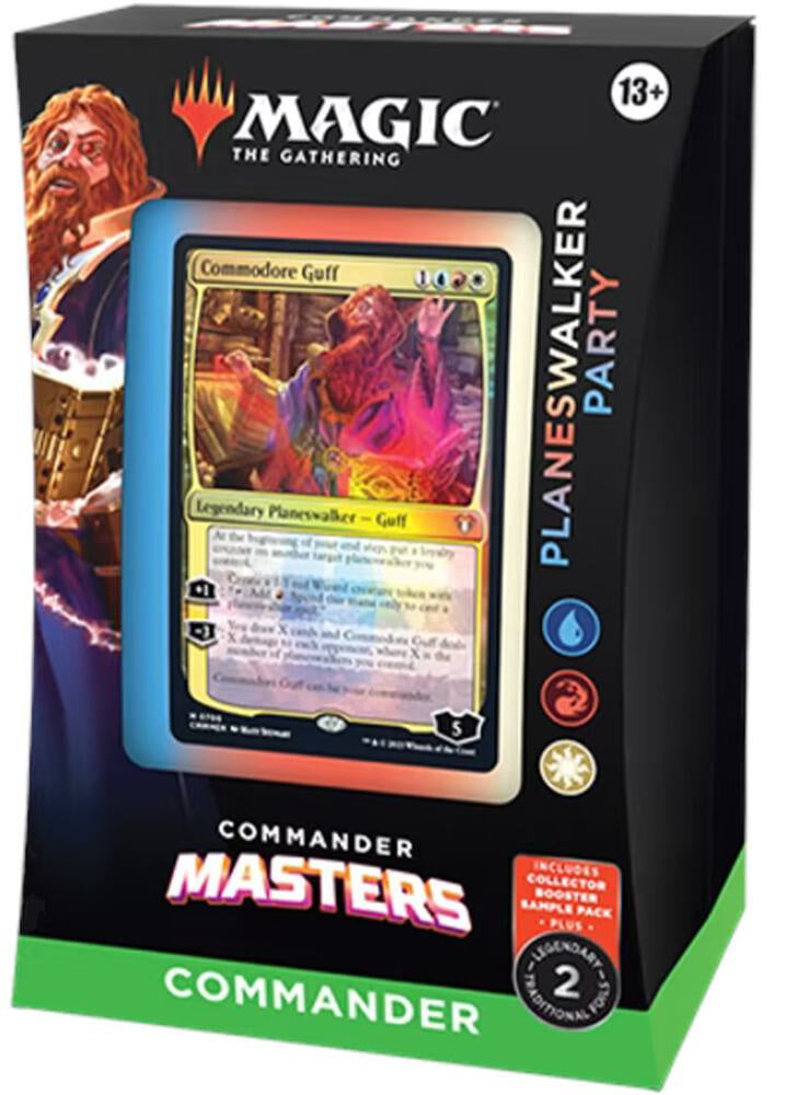 Magic The Gathering Commander Commander Masters Planeswalker Party Commander Deck