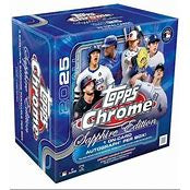 2025 Topps Chrome Baseball Sapphire Edition - 10 Box Case