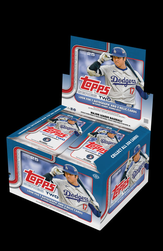 2025 Topps Series 2 Baseball Jumbo Hobby Box