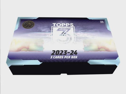 2023-24 Topps Three Basketball Hobby Box