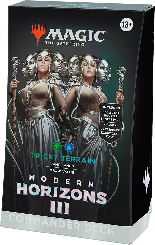 Magic The Gathering Modern Horizons III Commander Deck - Tricky Terrain