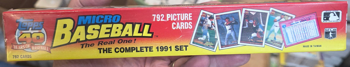 1991 Topps Baseball Micro Factory Set