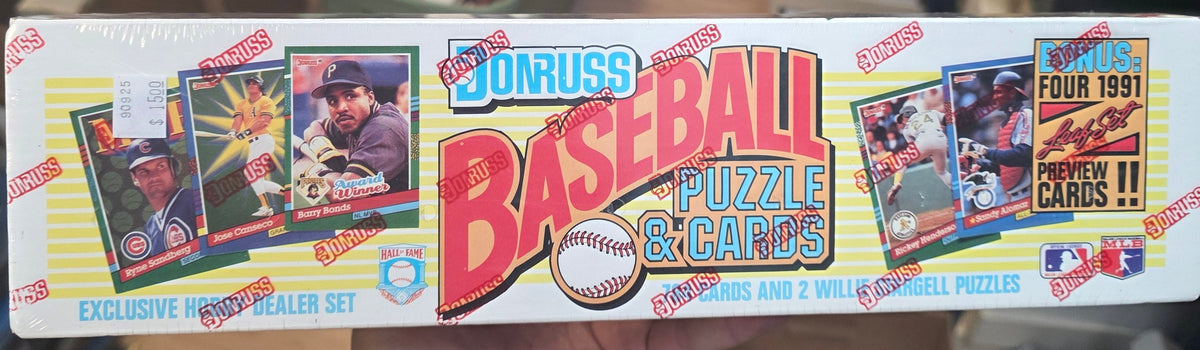 1991 Donruss Baseball Factory Set (Leaf Previews)