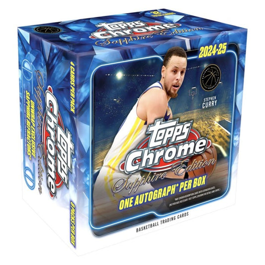 2024-25 Topps Chrome Basketball Sapphire Edition