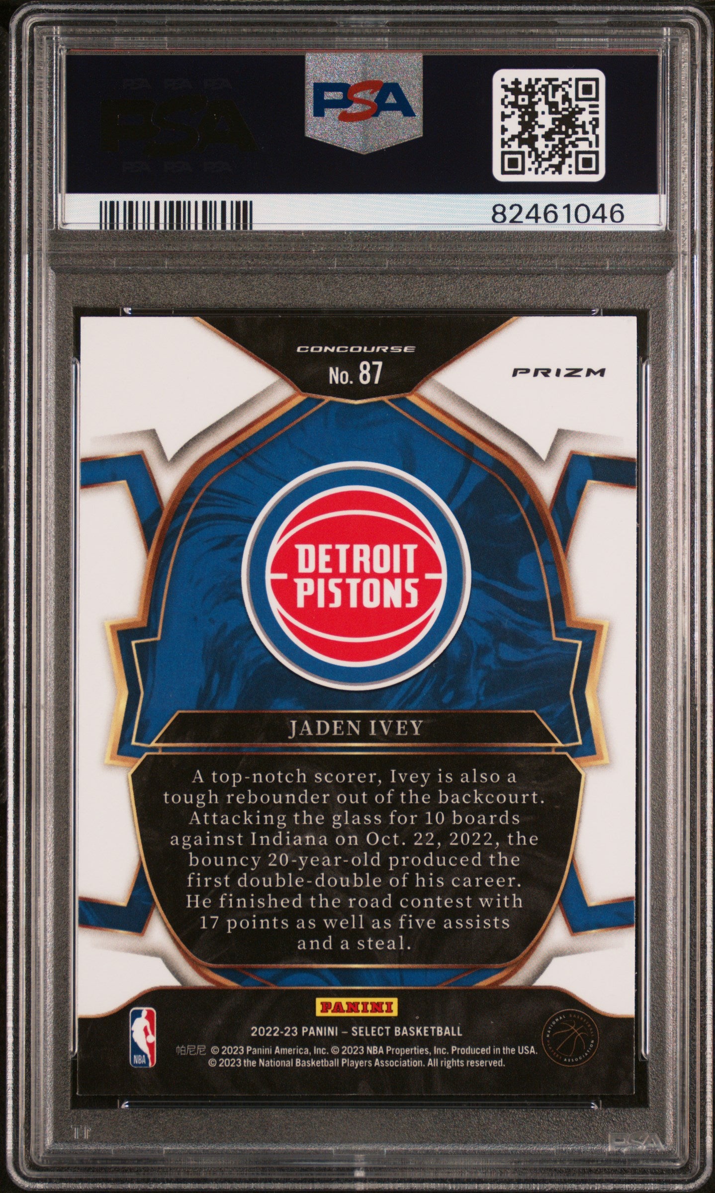 Jalen Hurts 2022 Panini Select Color Wheel #CW1 PSA 10 Gem Mint