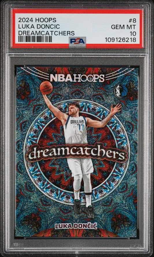 Luka Doncic 2024 Panini Hoops Dreamcatchers PSA 10 Gem Mint