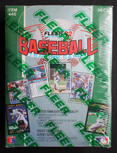 1992 Fleer Baseball Unopened Box