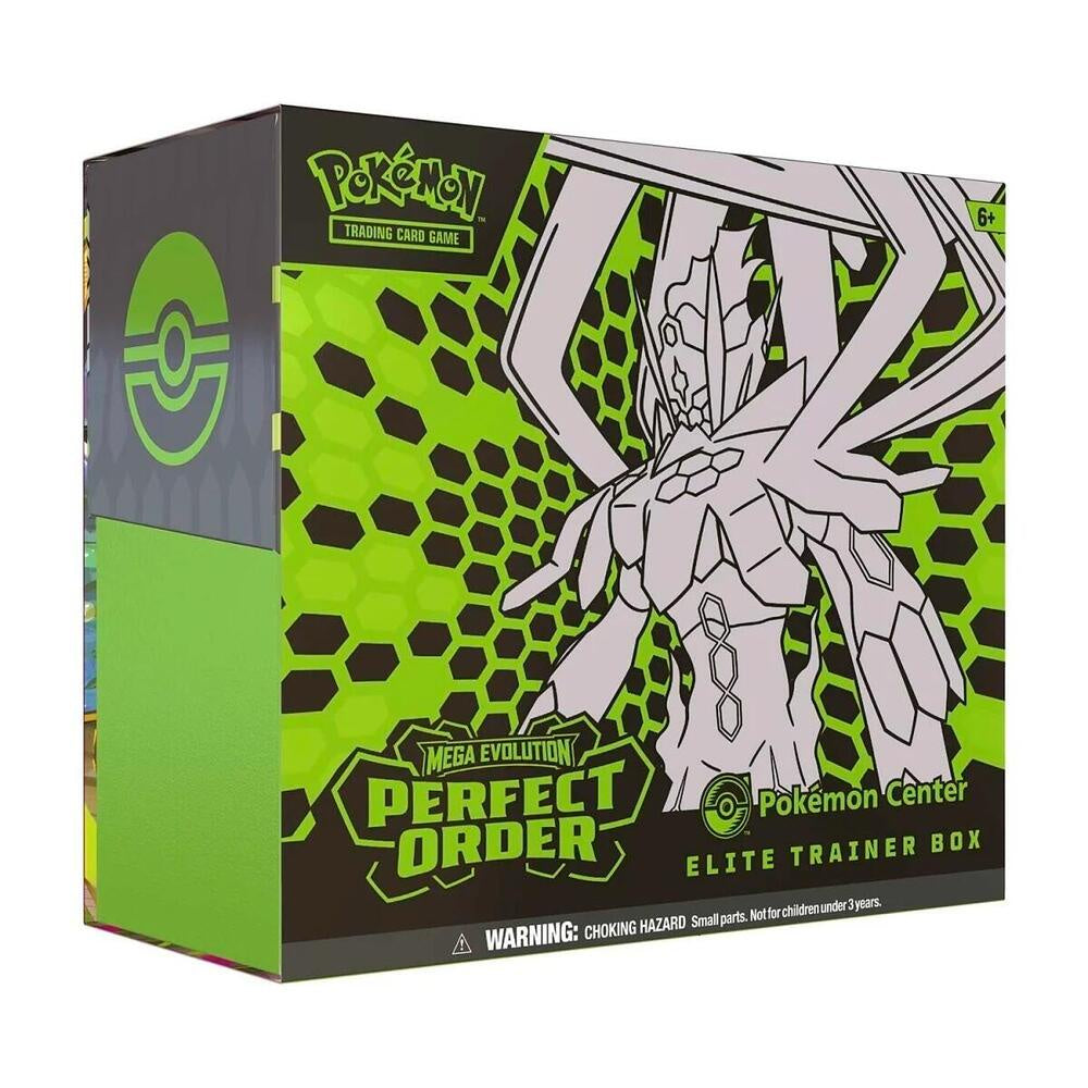 Pokemon Mega Evolutions Perfect Order Elite Trainer Box Pokemon Center