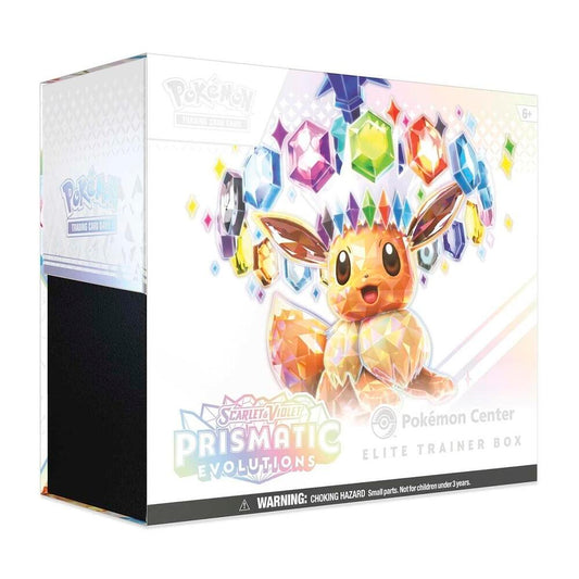 Pokemon SV8.5 Prismatic Evolutions Pokemon Center Elite Trainer Box