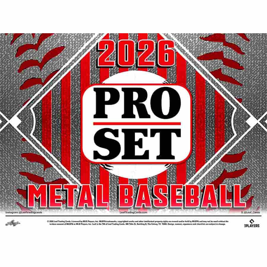 2026 Leaf Pro Set Metal Baseball Hobby Box