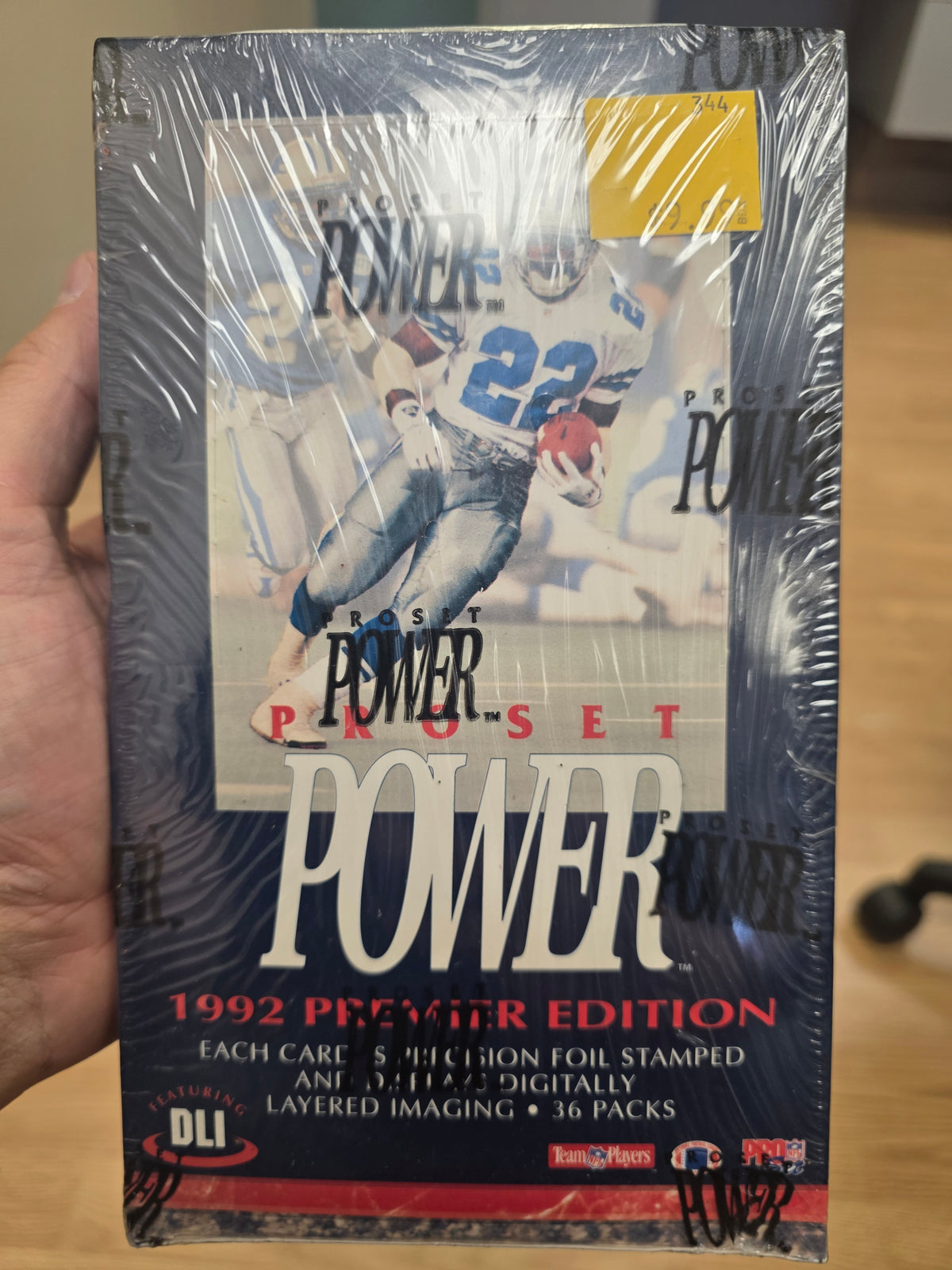 1992 Pro Set Power Football Box