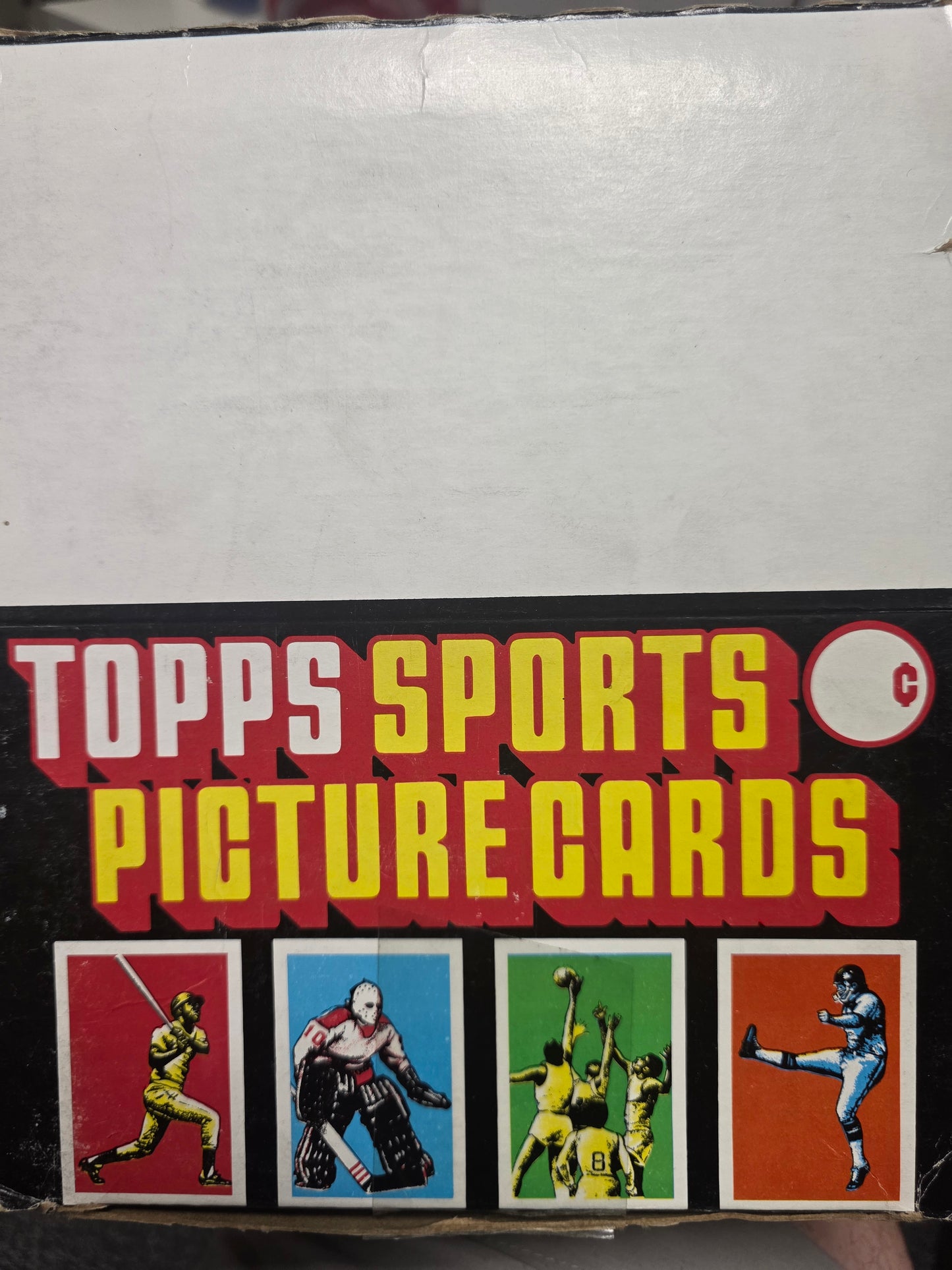 1986 Topps Baseball Rack Pack Box
