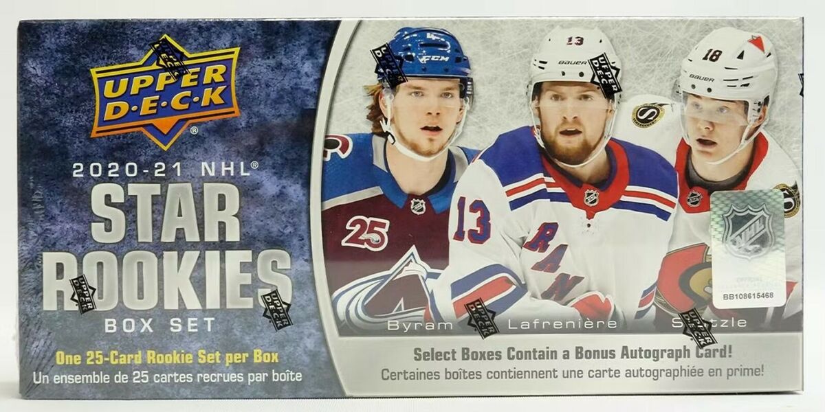 2020-21 Upper Deck NHL Star Rookies Hockey Box Set