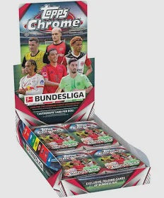 2024-25 Topps Chrome Bundesliga Soccer Hobby Box