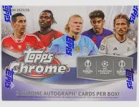 2023-24 Topps Chrome Club Competitions Soccer Breakers Delight Box