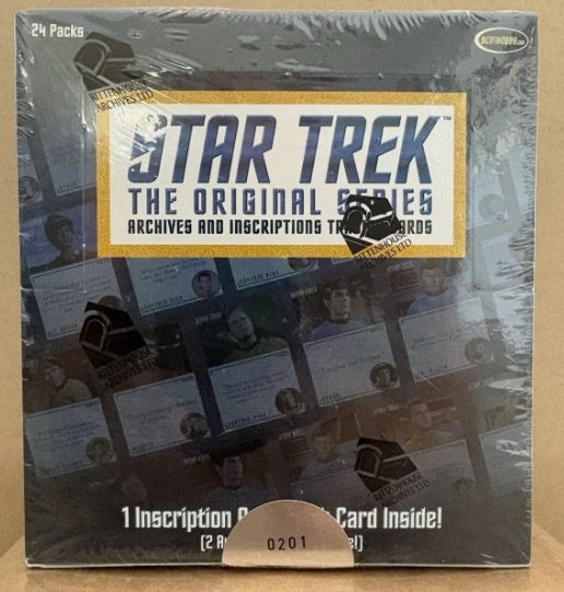 2020 Rittenhouse Star Trek The Original Series Archives and Inscriptions Box
