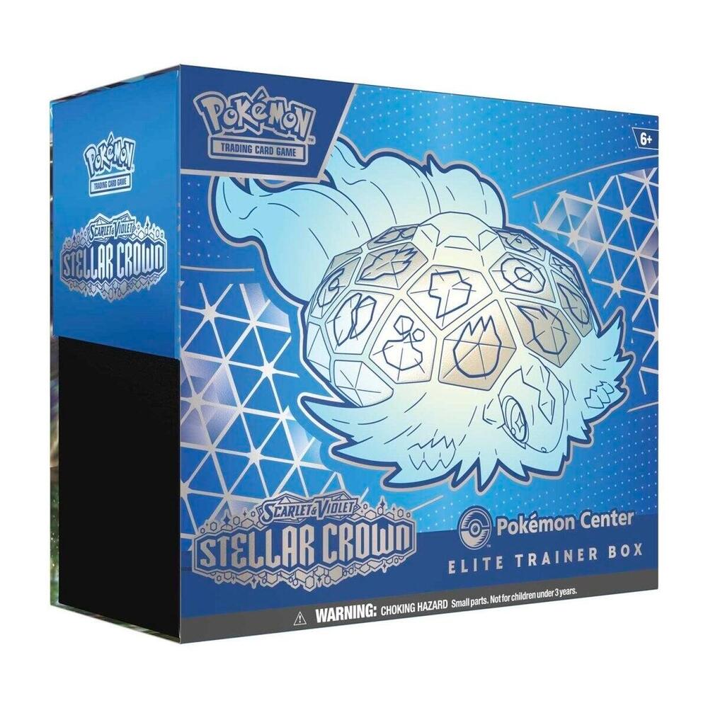 Pokemon Stellar Crown Pokemon Center Elite Trainer Box