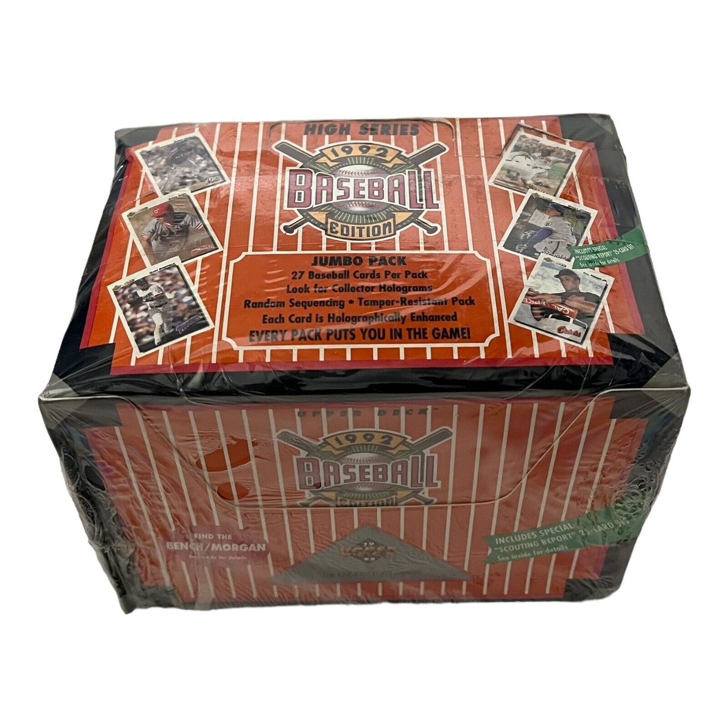 1992 Upper Deck High Series Baseball Jumbo Box