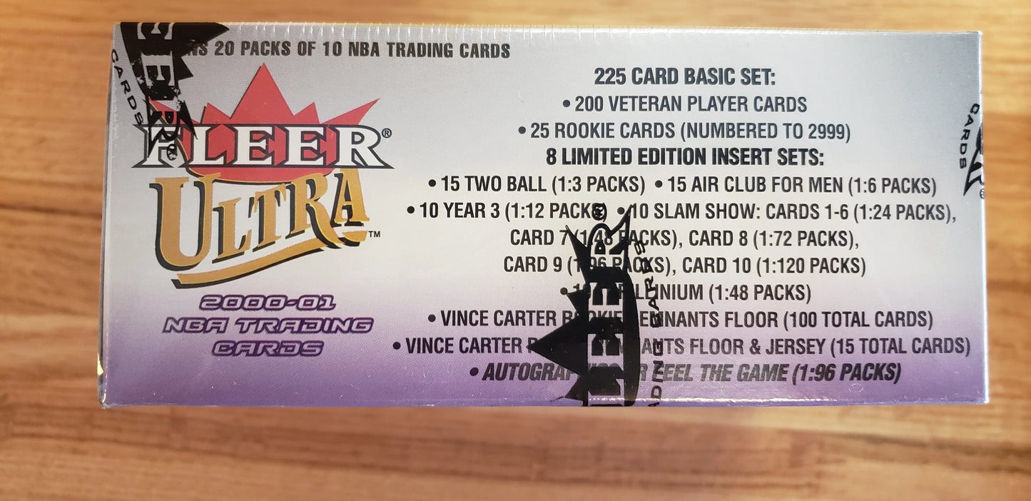 2000-01 Fleer Ultra Basketball Retail Box