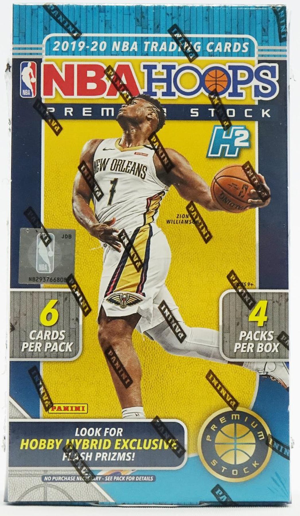 2019-20 Panini NBA Hoops Premium Stock Basketball Hobby Box