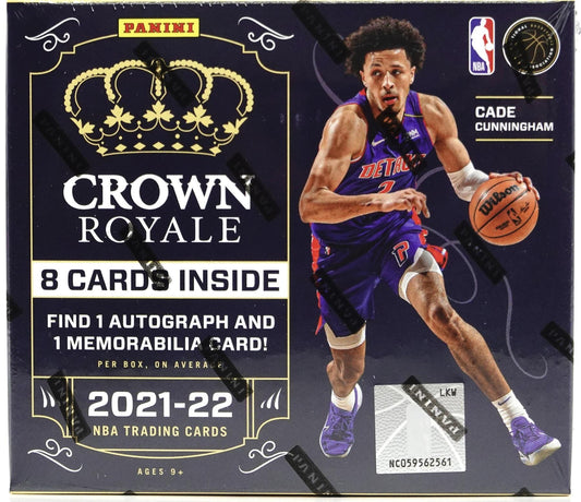 2021-22 Panini Crown Royale Basketball Hobby Box
