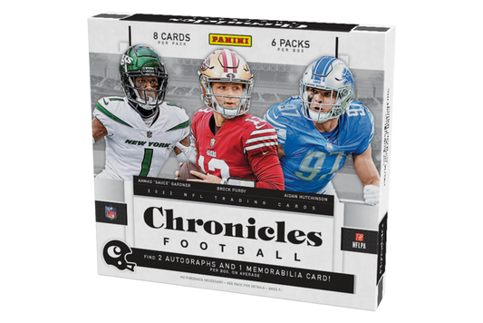 2022 Panini Chronicles Football Hobby Box